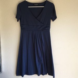 Women’s blue dress